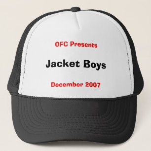 Jacken-Jungen, OFC Geschenke, im Dezember 2007 Truckerkappe