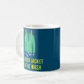 Jacket Green in Wash Funny Master Golf Kaffeetasse (Vorderseite Links)