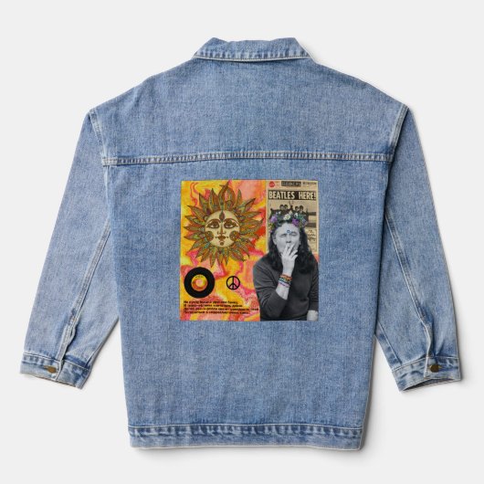 Jacket Hippie Jeansjacke (Rückseite)