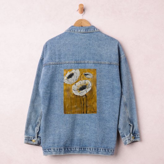Jacket mit Blume Art Jeansjacke (Hangar)