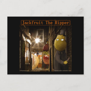 Jackfrucht Der Ripper Lustig Rick London Postkarte