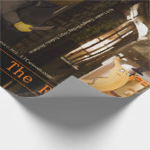 Jackfruit The Ripper Funny Rick London Geschenkpapier (Ecke)