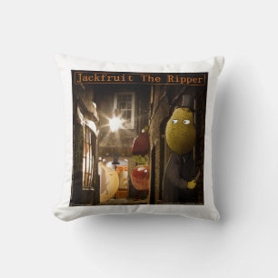 Jackfruit The Ripper Funny Rick London Kissen