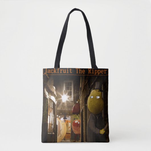Jackfruit The Ripper Funny Rick London Tasche (Vorderseite)