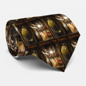 Jackfruit The Ripper Mens Funny Krawatte (Gerollt)