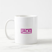 Jacki Briefmarke Kaffeetasse (Links)