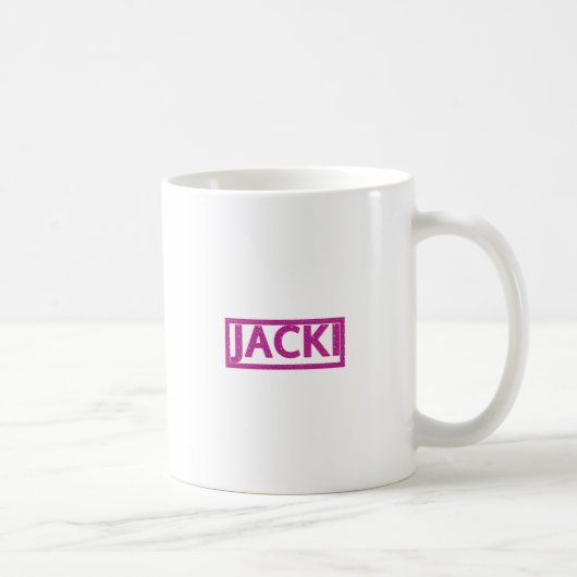 Jacki Briefmarke Kaffeetasse (Rechts)