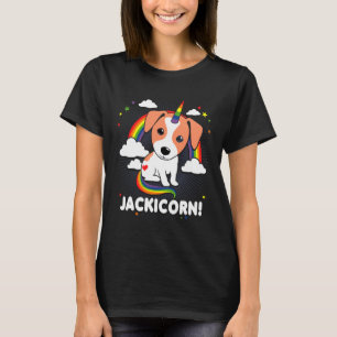 Jackicorn Jack Russell Terrier Dog Unicorn 1 T-Shirt