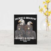 Jackie and Shadow Sunny and Gizmo Big Bar Lake 20 Karte (Gelbe Blume)