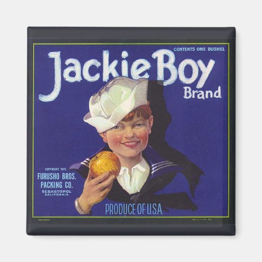 Jackie Boy Magnet (Vorne)