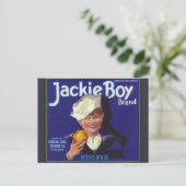 Jackie Boy Postkarte (Stehend Vorderseite)