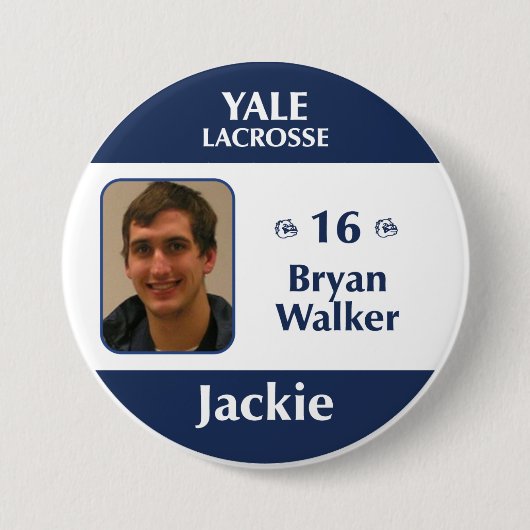Jackie- - Bryan-Wanderer Button (Vorderseite)