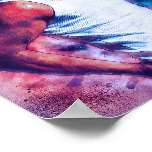 Jackie Chan Poster (Ecke)