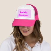 Jackie-Diamant Truckerkappe (Beispiel)
