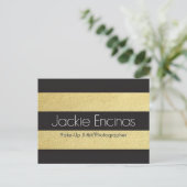 Jackie Encinas Makeup Artist & Fotograf Postkarte (Stehend Vorderseite)