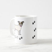 Jackie-Hund-Tasse Kaffeetasse (Vorderseite Links)
