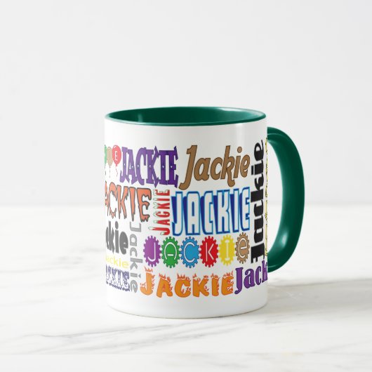 Jackie-Kaffee-Tasse Tasse (VorderseiteRechts)