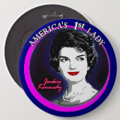 Jackie Kennedy: Amerikas First Lady Button (Vorne & Hinten)