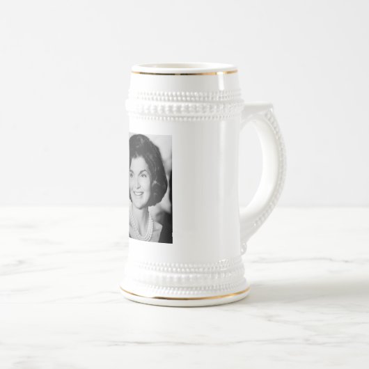 Jackie Kennedy Bierglas (VorderseiteRechts)