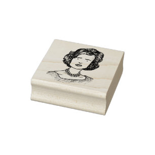 Jackie Kennedy Briefmarke Gummistempel