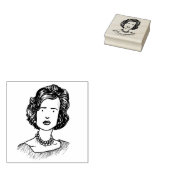 Jackie Kennedy Briefmarke Gummistempel (Stempel)
