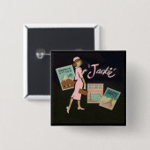Jackie Kennedy Button (Vorne & Hinten)