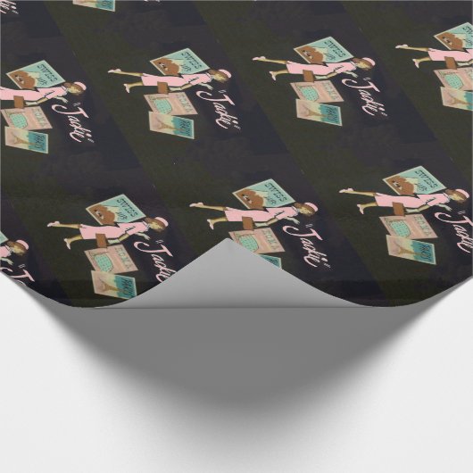 Jackie Kennedy Geschenkpapier (Ecke)