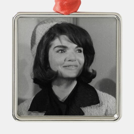 Jackie Kennedy Ornament Aus Metall (Vorne)