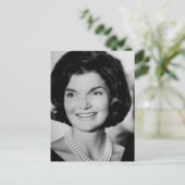 Jackie Kennedy Postkarte (Stehend Vorderseite)