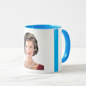 Jackie Kennedy Tasse (VorderseiteRechts)