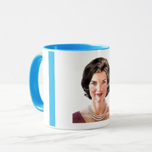 Jackie Kennedy Tasse (Vorderseite Links)