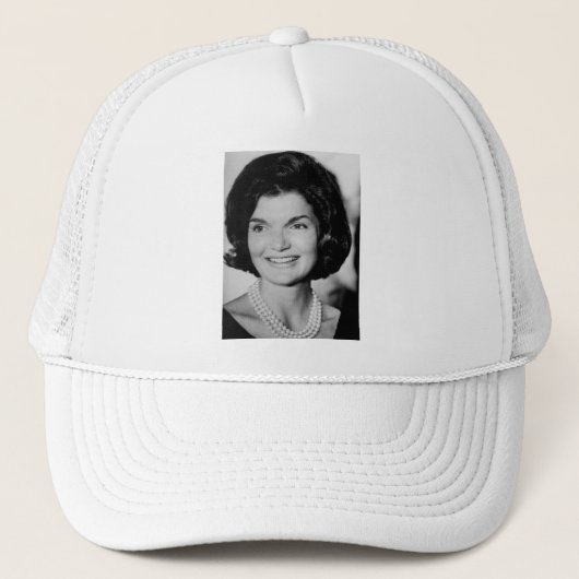 Jackie Kennedy Truckerkappe (Vorderseite)