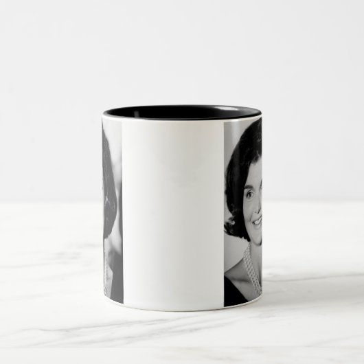 Jackie Kennedy Zweifarbige Tasse (Mittel)