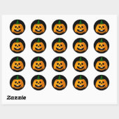 Jackie Lantern Halloween Stickers (Blatt)