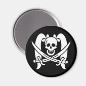 Jackie Rackham Magnet (Vorderseite/Rückseite)