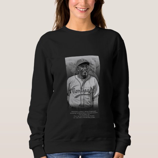 Jackie Robinson_Baseball_030 Sweatshirt (Vorderseite)