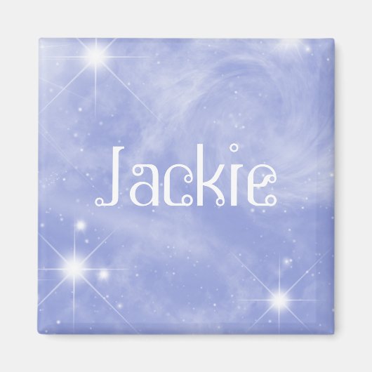 Jackie Starry Name Magnet (Vorne)