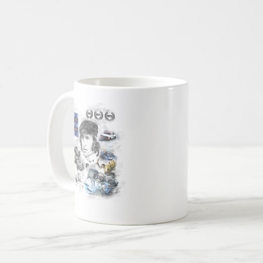 Jackie Stewart Kaffeetasse (Vorderseite Links)