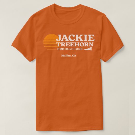 Jackie Treehorn Productions Malibu CA T-Shirt (Design vorne)