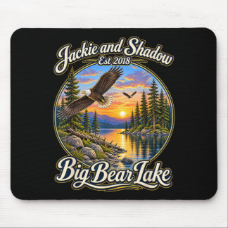 Jackie und Shadow Est 2018 Big Bear Lake Mousepad