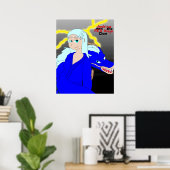 Jackiea und der RED Ninja Clan 6 Poster (Heimbüro)