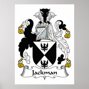 Jackman Familienwappen Poster