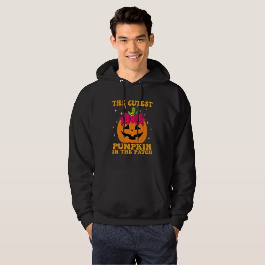 JackOLantern Halloween Pumpkin Unicorn Girl Toddle Hoodie (Vorne ganz)