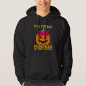 JackOLantern Halloween Pumpkin Unicorn Girl Toddle Hoodie (Vorderseite)