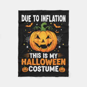 Jackolantern Pumpkin Funny Halloween Costume Men W Fleecedecke