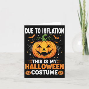 Jackolantern Pumpkin Funny Halloween Costume Men W Karte