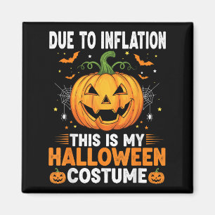 Jackolantern Pumpkin Funny Halloween Costume Men W Magnet