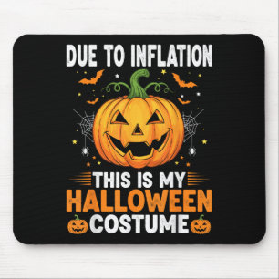 Jackolantern Pumpkin Funny Halloween Costume Men W Mousepad