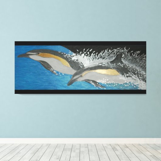 Jackpot am Jackpot Leinwanddruck (Insitu (Holzboden))