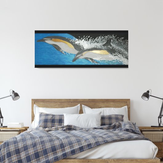 Jackpot am Jackpot Leinwanddruck (Insitu (Schlafzimmer))